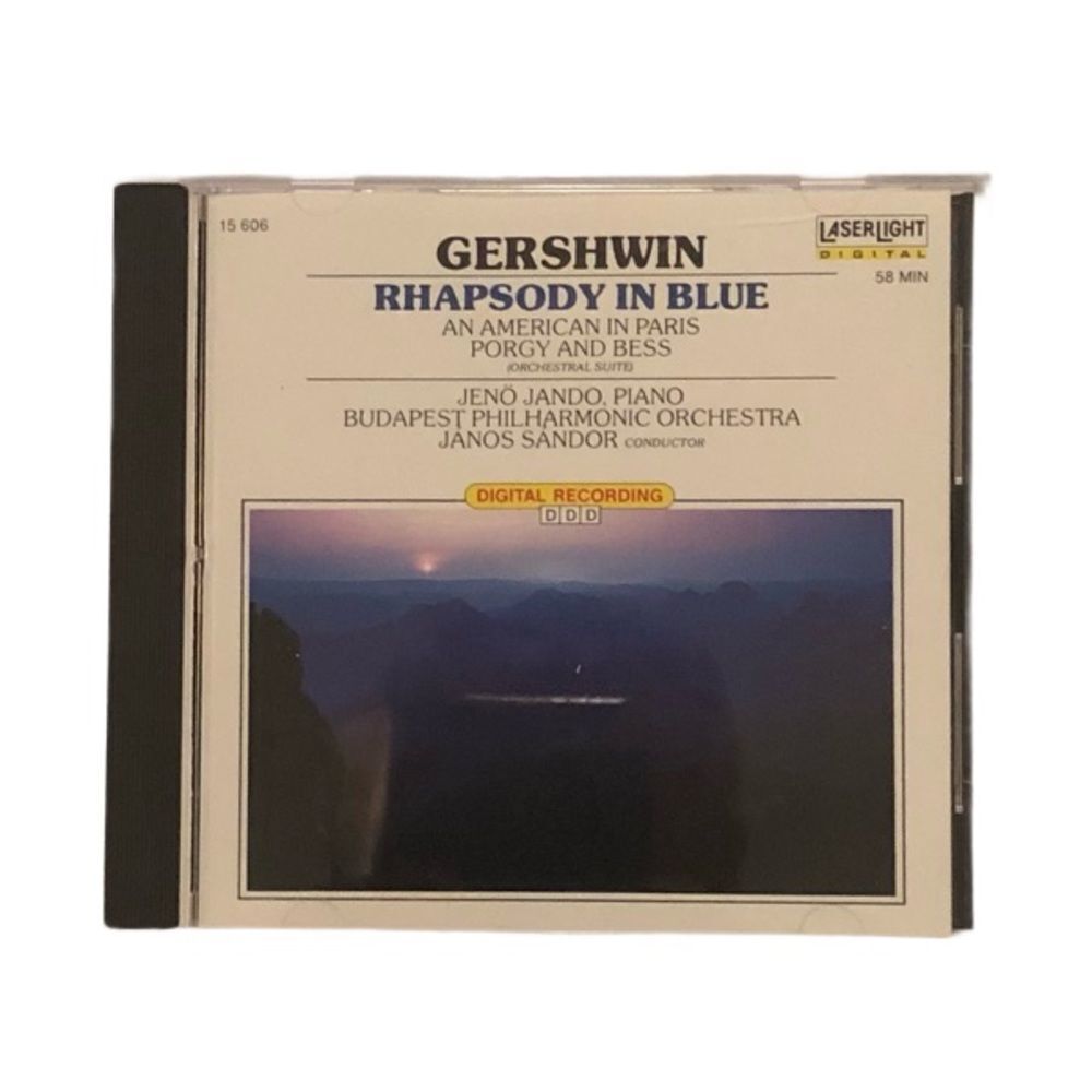 LaserLight‎ Digital Gershwin Rhapsody in Blue CD -NWOT
